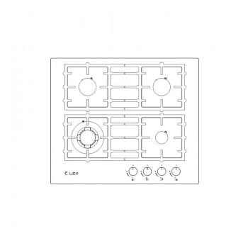 LEX GVG 646 BL - Газовая варочная поверхность LEX GVG 646 BL - Газовая варочная поверхность