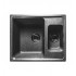 LEX Zurich 590 Black - Мраморная кухонная мойка LEX Zurich 590 Black - Мраморная кухонная мойка