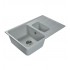 LEX Maggiore 780 Space Gray - Мраморная кухонная мойка LEX Maggiore 780 Space Gray - Мраморная кухонная мойка