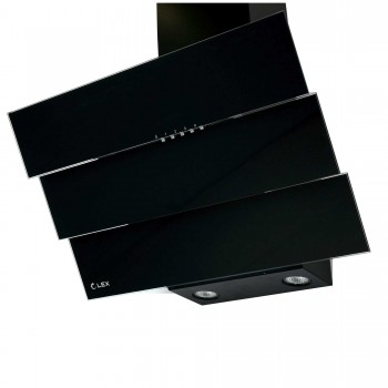 LEX Rio 600 Black - Наклонная кухонная вытяжка LEX Rio 600 Black - Наклонная кухонная вытяжка