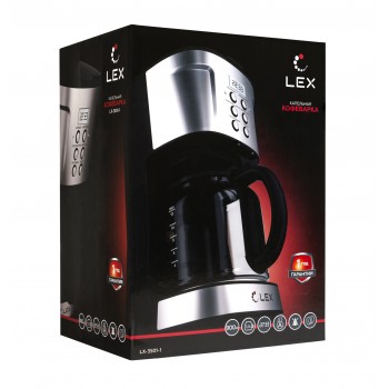 LEX LX-3501-1 - Кофеварка капельная LEX LX-3501-1 - Кофеварка капельная
