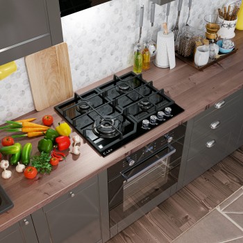 LEX GVG 640-1 BL - Варочная панель газовая LEX GVG 640-1 BL - Варочная панель газовая