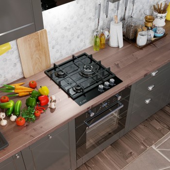 LEX GVG 431 BL - Варочная панель газовая LEX GVG 431 BL - Варочная панель газовая