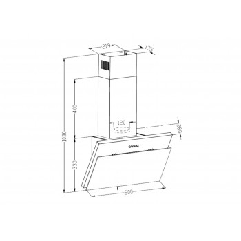 LEX Luka 600 White - LEX Luka 600 White -