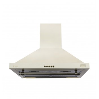 LEX Vintage 600 Ivory Light Белый антик - Вытяжка кухонная рустика LEX Vintage 600 Ivory Light Белый антик - Вытяжка кухонная рустика