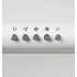 LEX Simple 2M 600 White - Вытяжка кухонная плоская LEX Simple 2M 600 White - Вытяжка кухонная плоская