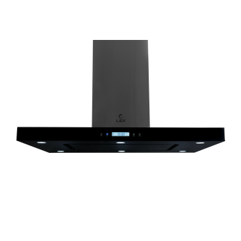 LEX Solaris Isola 900 Black - Вытяжка кухонная островная LEX Solaris Isola 900 Black - Вытяжка кухонная островная