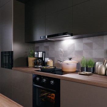 LEX Hubble G 600 Black - Вытяжка кухонная встраиваемая LEX Hubble G 600 Black - Вытяжка кухонная встраиваемая