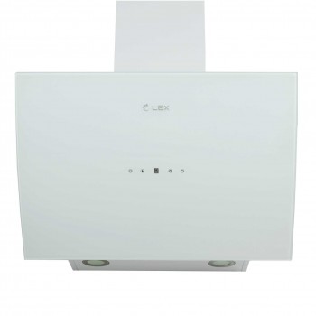 LEX Plaza 600 White - Вытяжка кухонная наклонная LEX Plaza 600 White - Вытяжка кухонная наклонная