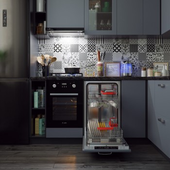 LEX Hubble G 2M 600 Black - Вытяжка кухонная встраиваемая LEX Hubble G 2M 600 Black - Вытяжка кухонная встраиваемая