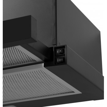 LEX HUBBLE 500 BLACK - Вытяжка кухонная встраиваемая LEX HUBBLE 500 BLACK - Вытяжка кухонная встраиваемая