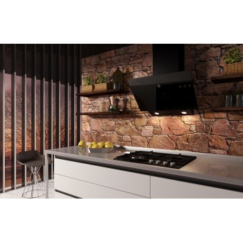 LEX Touch 600 Black - Вытяжка кухонная наклонная LEX Touch 600 Black - Вытяжка кухонная наклонная