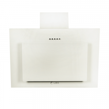 LEX Mika 600 Ivory Light Белый антик - Вытяжка кухонная наклонная LEX Mika 600 Ivory Light Белый антик - Вытяжка кухонная наклонная