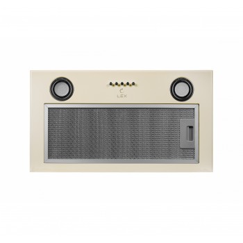 LEX GS BLOC P 600 Ivory Light Белый антик - Вытяжка кухонная встраиваемая LEX GS BLOC P 600 Ivory Light Белый антик - Вытяжка кухонная встраиваемая