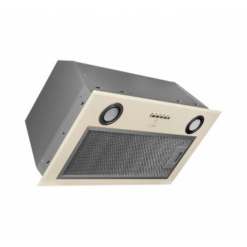 LEX GS BLOC P 600 Ivory Light Белый антик - Вытяжка кухонная встраиваемая LEX GS BLOC P 600 Ivory Light Белый антик - Вытяжка кухонная встраиваемая