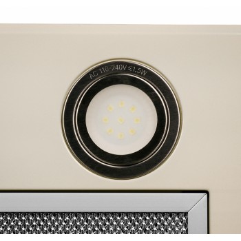 LEX GS BLOC P 600 Ivory Light Белый антик - Вытяжка кухонная встраиваемая LEX GS BLOC P 600 Ivory Light Белый антик - Вытяжка кухонная встраиваемая