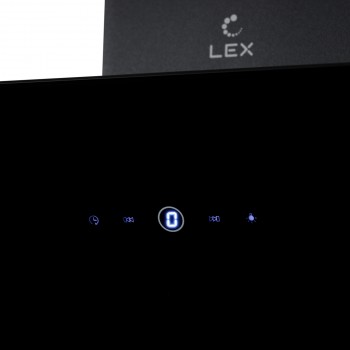 LEX Touch Eco 600 Black - Вытяжка кухонная наклонная LEX Touch Eco 600 Black - Вытяжка кухонная наклонная