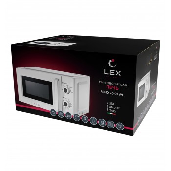 LEX FSMO 20.01 WH - Микроволновая печь отдельностоящая LEX FSMO 20.01 WH - Микроволновая печь отдельностоящая