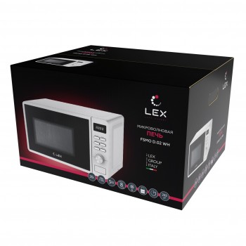 LEX FSMO D.02 WH - Микроволновая печь отдельностоящая LEX FSMO D.02 WH - Микроволновая печь отдельностоящая