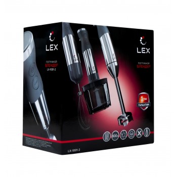 LEX LX-1001-2 - Блендер погружной LEX LX-1001-2 - Блендер погружной