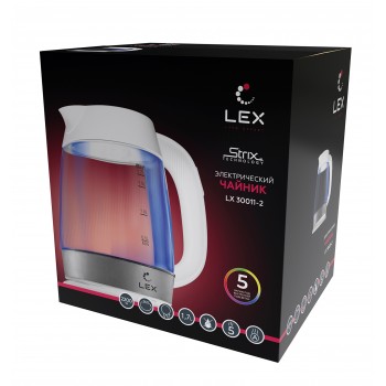 LEX LX 30011-2 - Чайник электрический LEX LX 30011-2 - Чайник электрический