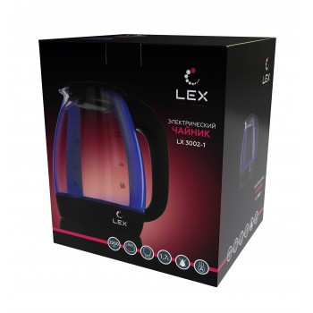 LEX LX 3002-1 - Чайник электрический LEX LX 3002-1 - Чайник электрический