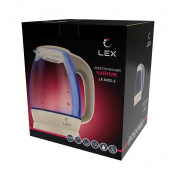 LEX LX 3002-2 - Чайник электрический LEX LX 3002-2 - Чайник электрический