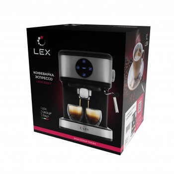 LEX LXCM 3502-1 - Кофеварка эспрессо LEX LXCM 3502-1 - Кофеварка эспрессо