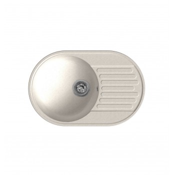 LEX Como 740 White - Мойка кухонная кварцевая LEX Como 740 White - Мойка кухонная кварцевая
