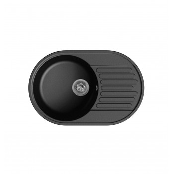 LEX Como 740 Black - Мойка кухонная кварцевая LEX Como 740 Black - Мойка кухонная кварцевая