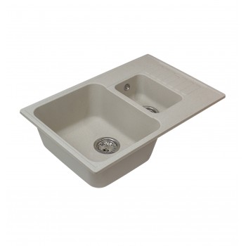 LEX St.Moritz 740 Sand - Мойка кухонная кварцевая LEX St.Moritz 740 Sand - Мойка кухонная кварцевая