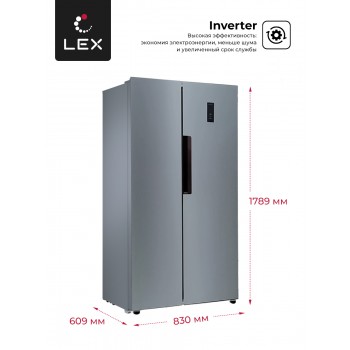 LEX LSB520DgID - Холодильник двухкамерный отдельностоящий LEX LSB520DgID - Холодильник двухкамерный отдельностоящий